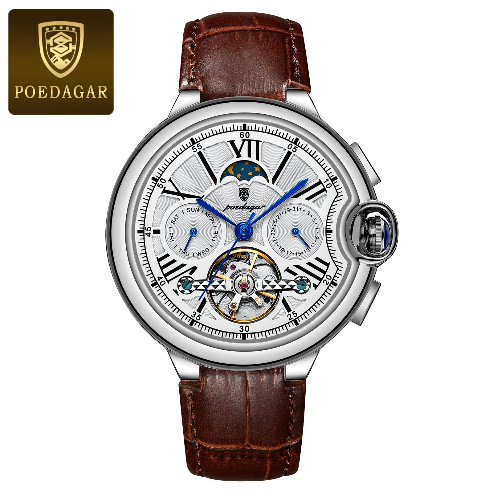 Horizon Moonphase Automatic Watch Poedagar