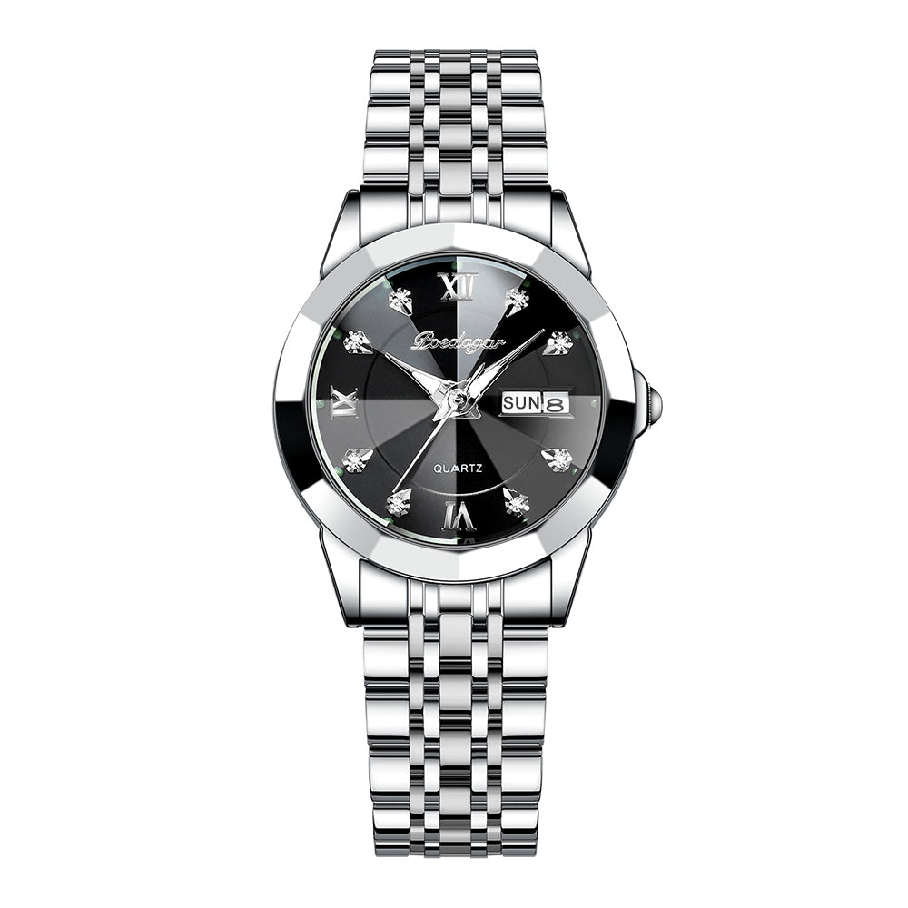 Beatrix Steel Watch Poedagar