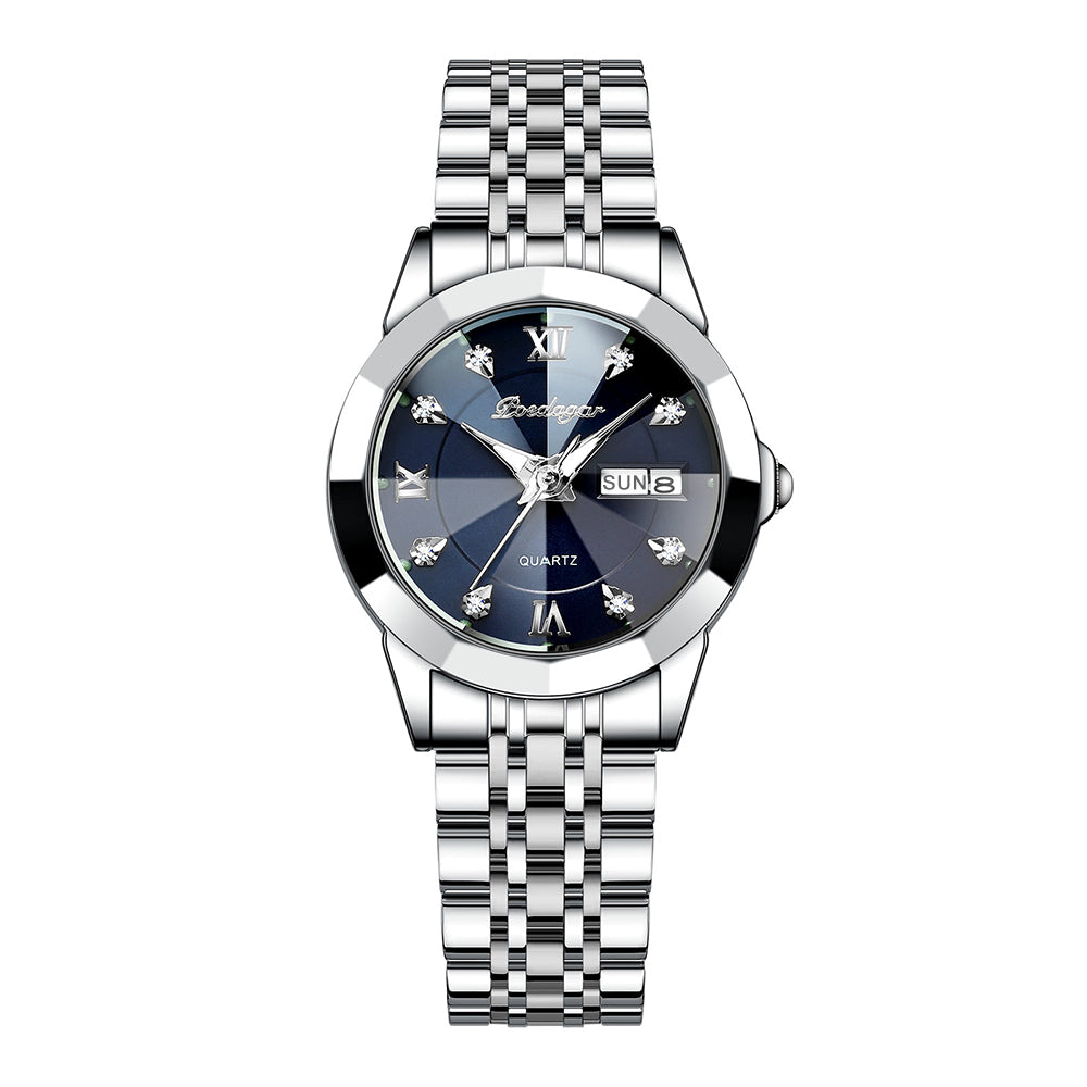 Beatrix Steel Watch Poedagar