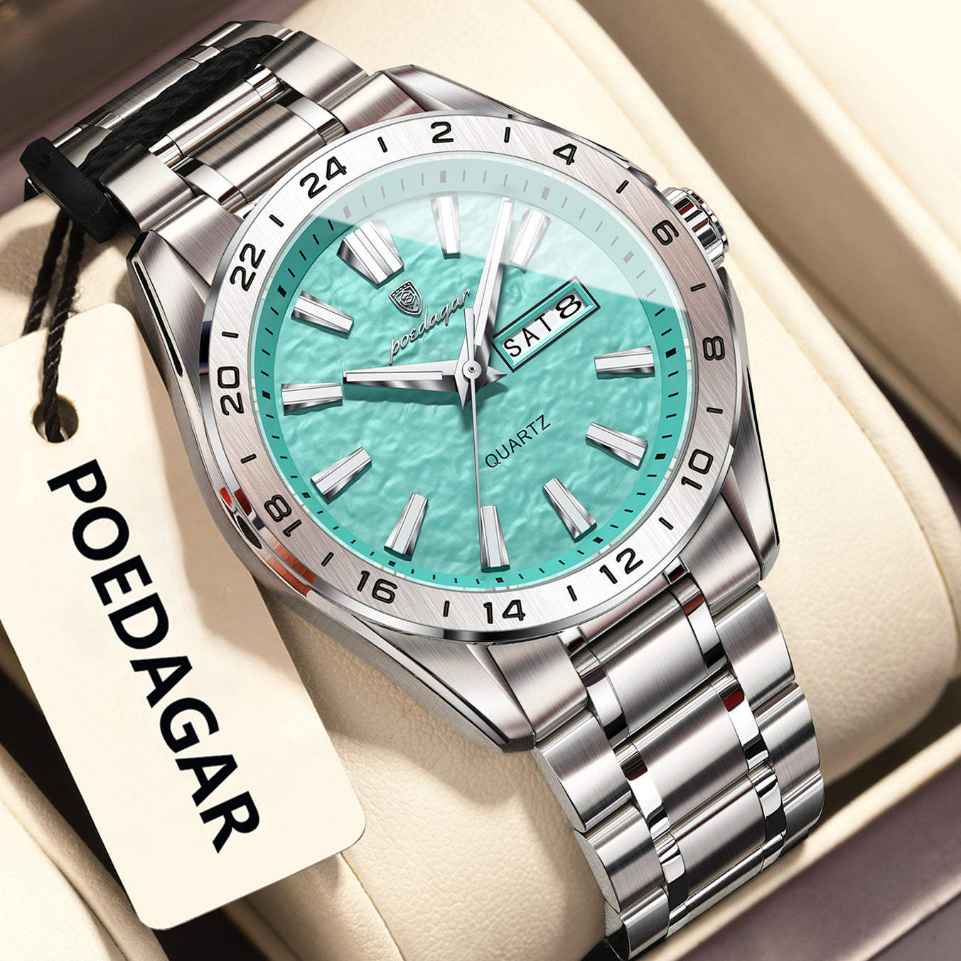 Barrister GMT Watch Poedagar