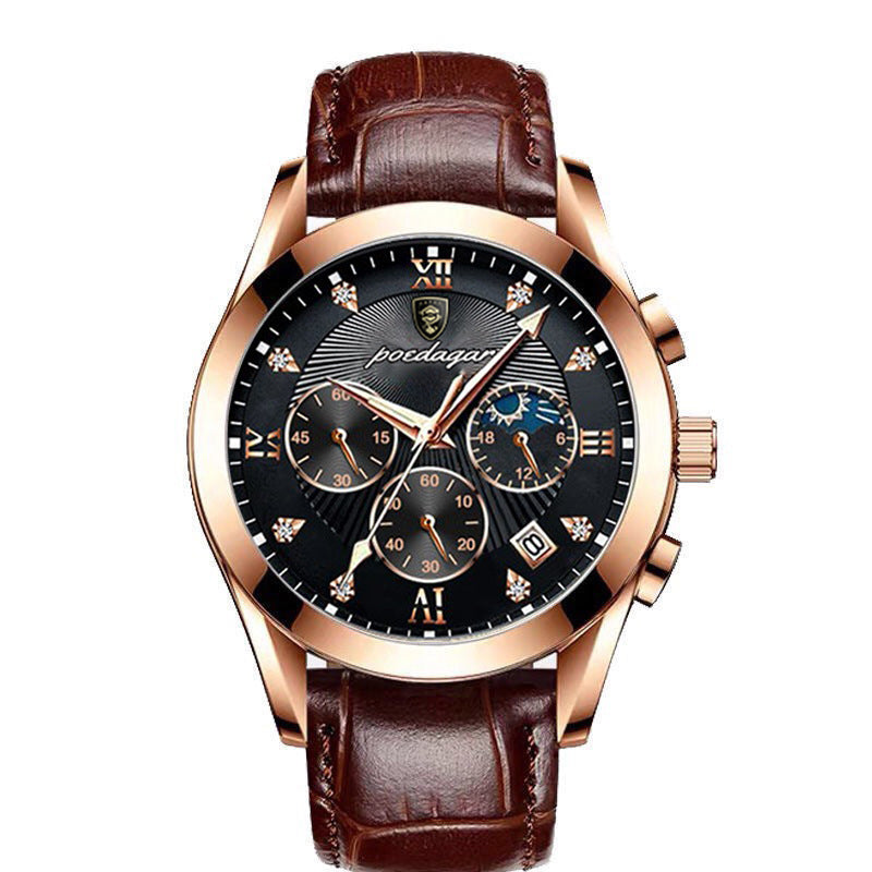 Ashford Rose Gold Moonphase Watch Poedagar