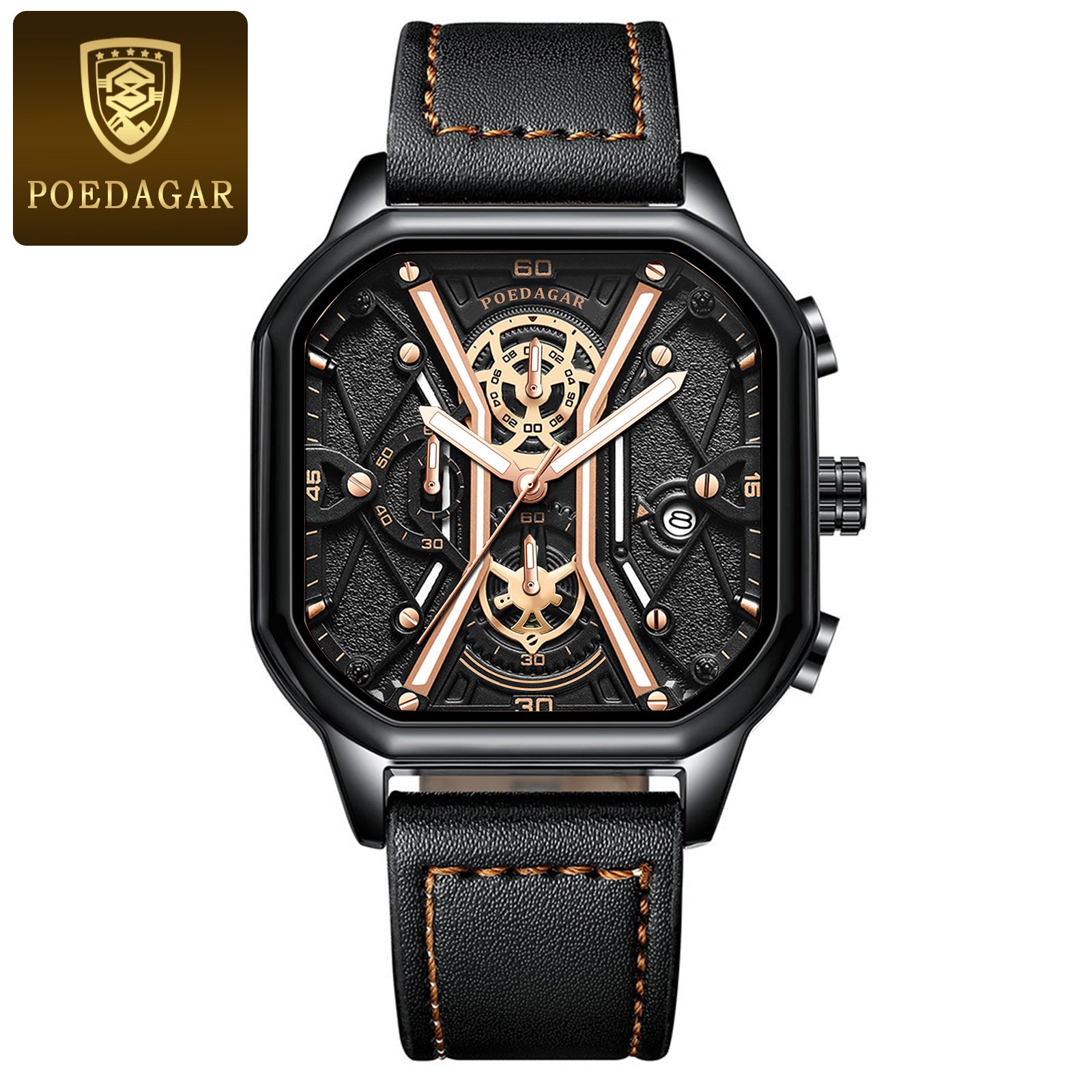 Ironclad Skeleton Watch Poedagar