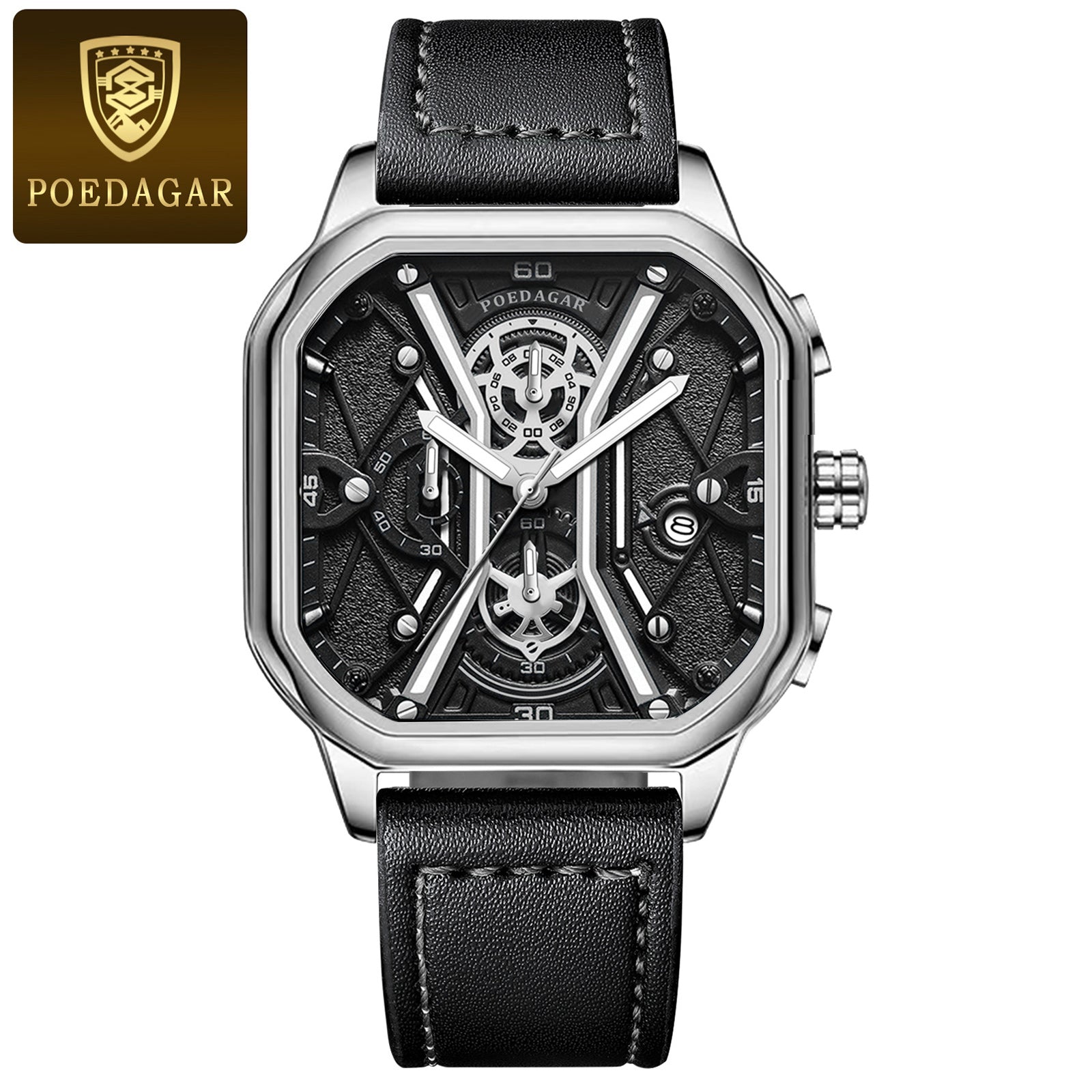 Ironclad Skeleton Watch Poedagar