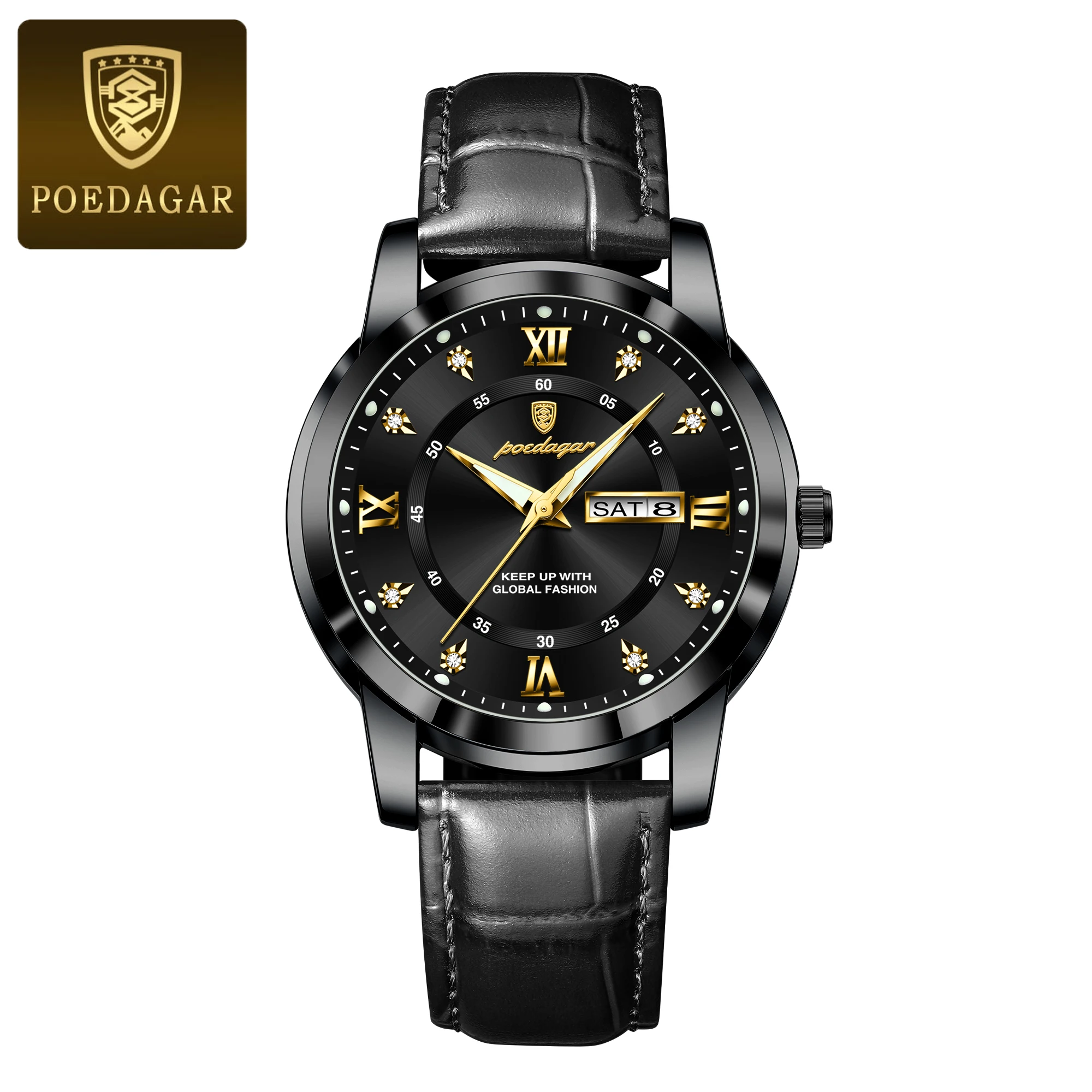 Kensington Two-Tone Watch Poedagar