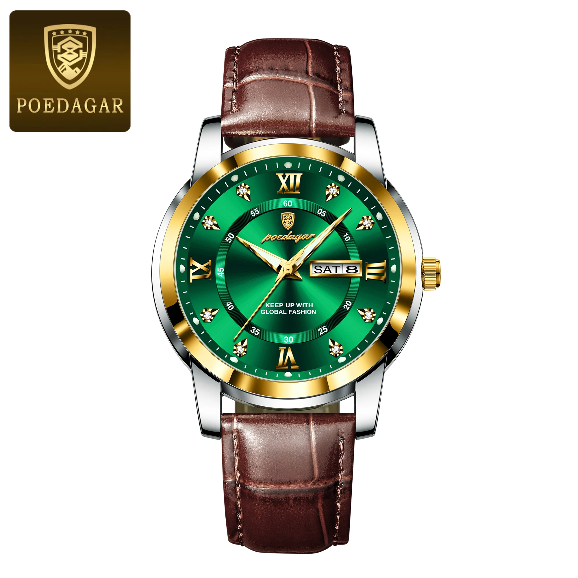 Kensington Two-Tone Watch Poedagar