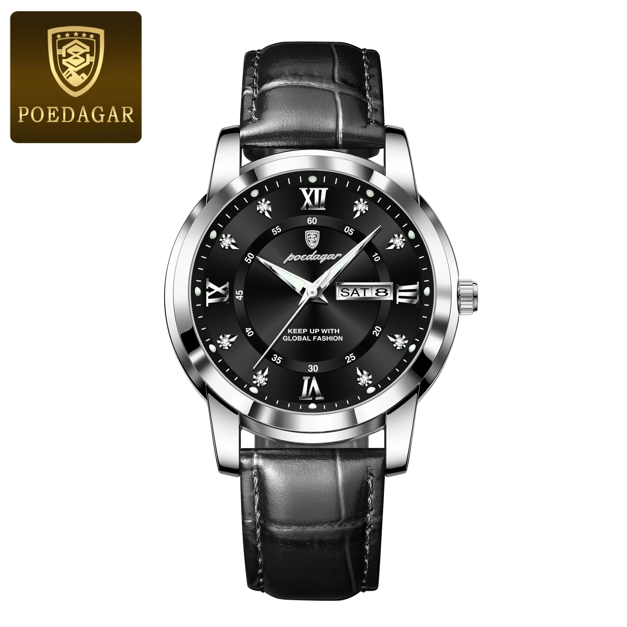 Kensington Two-Tone Watch Poedagar