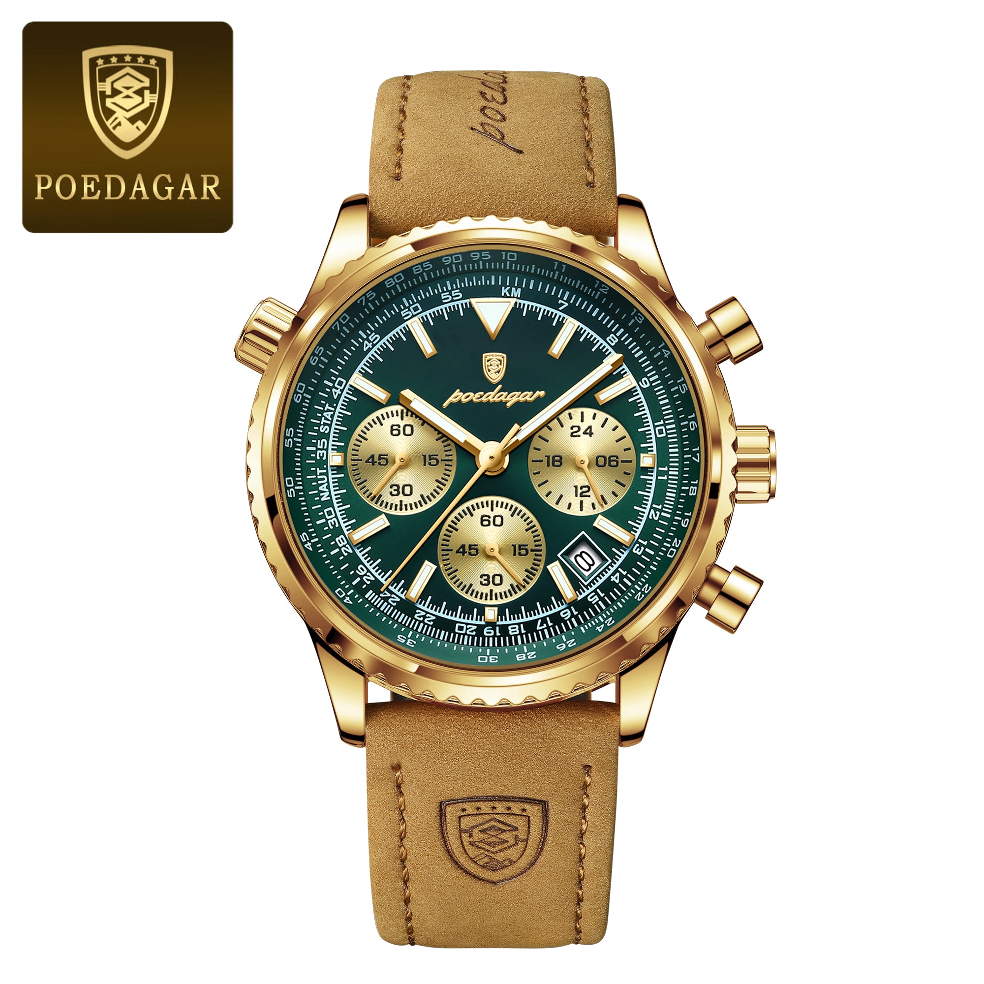 Prescott Leather Watch - men's watches, men's classic watches | New Jersey UK
