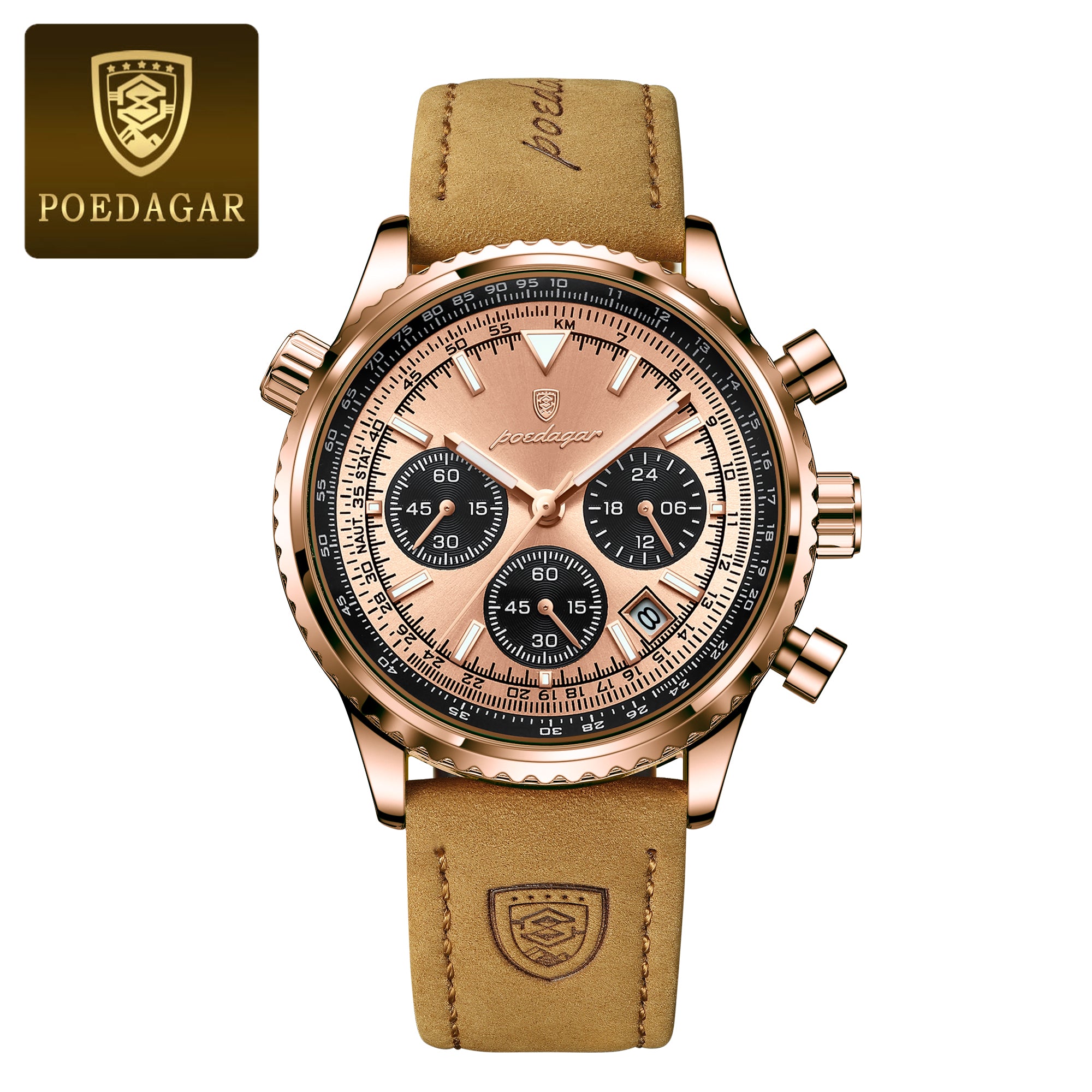 Prescott Leather Watch Poedagar