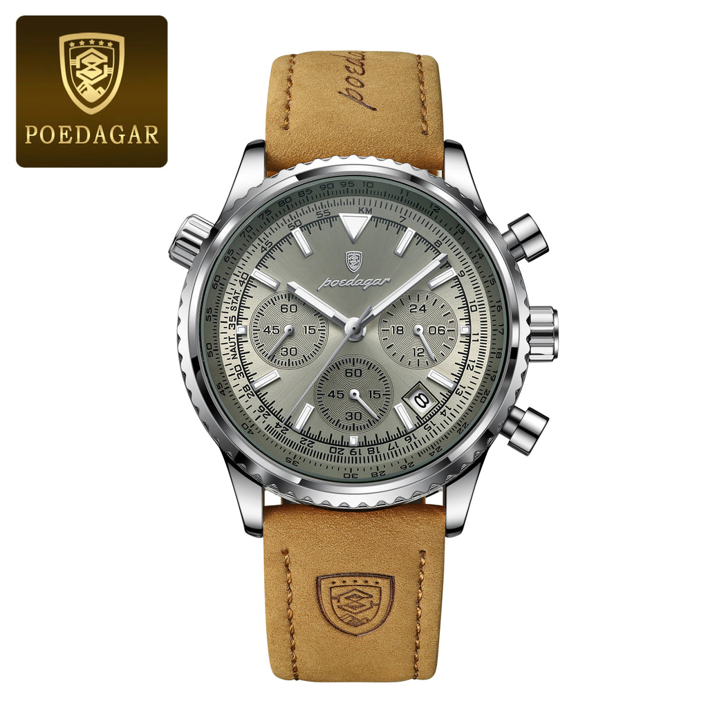 Prescott Leather Watch Poedagar