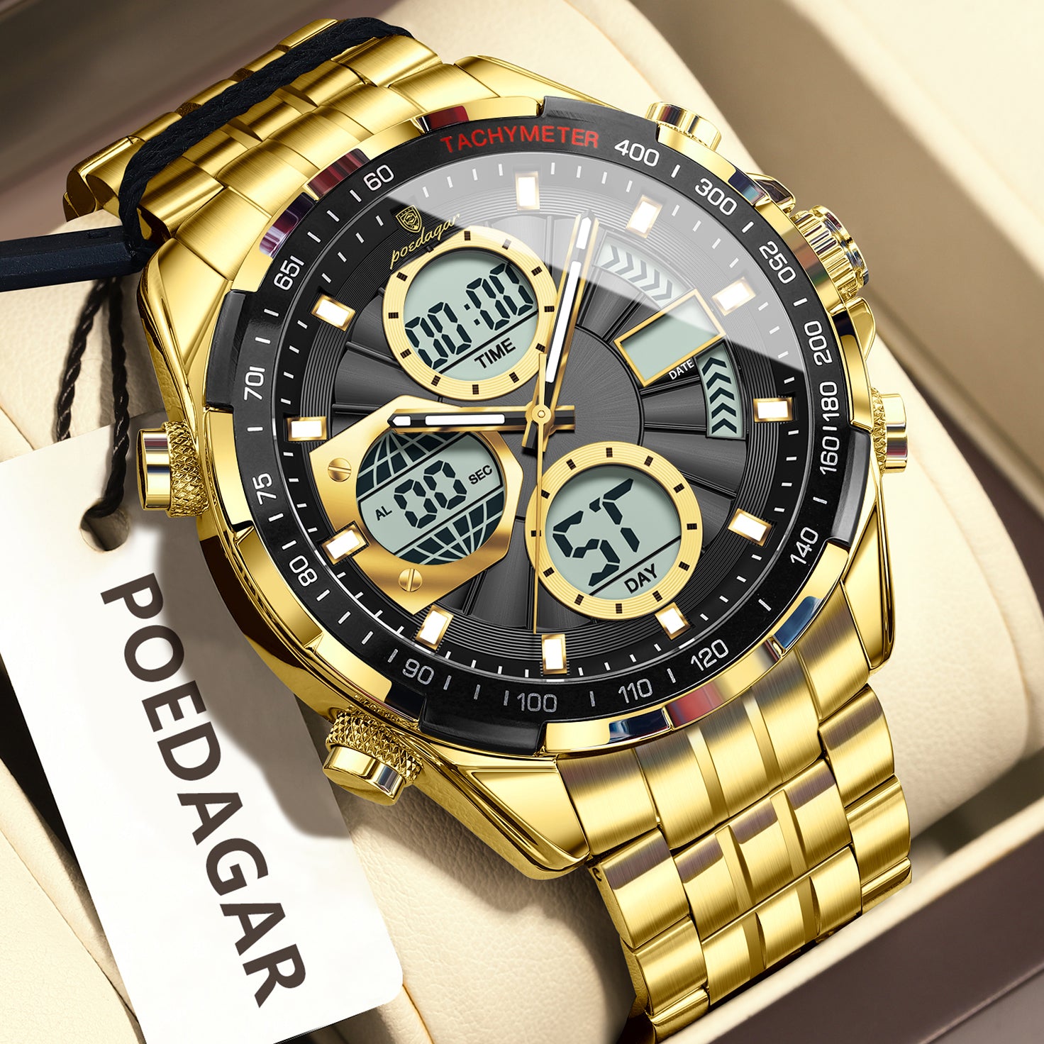 Atlas Chronograph Watch Poedagar