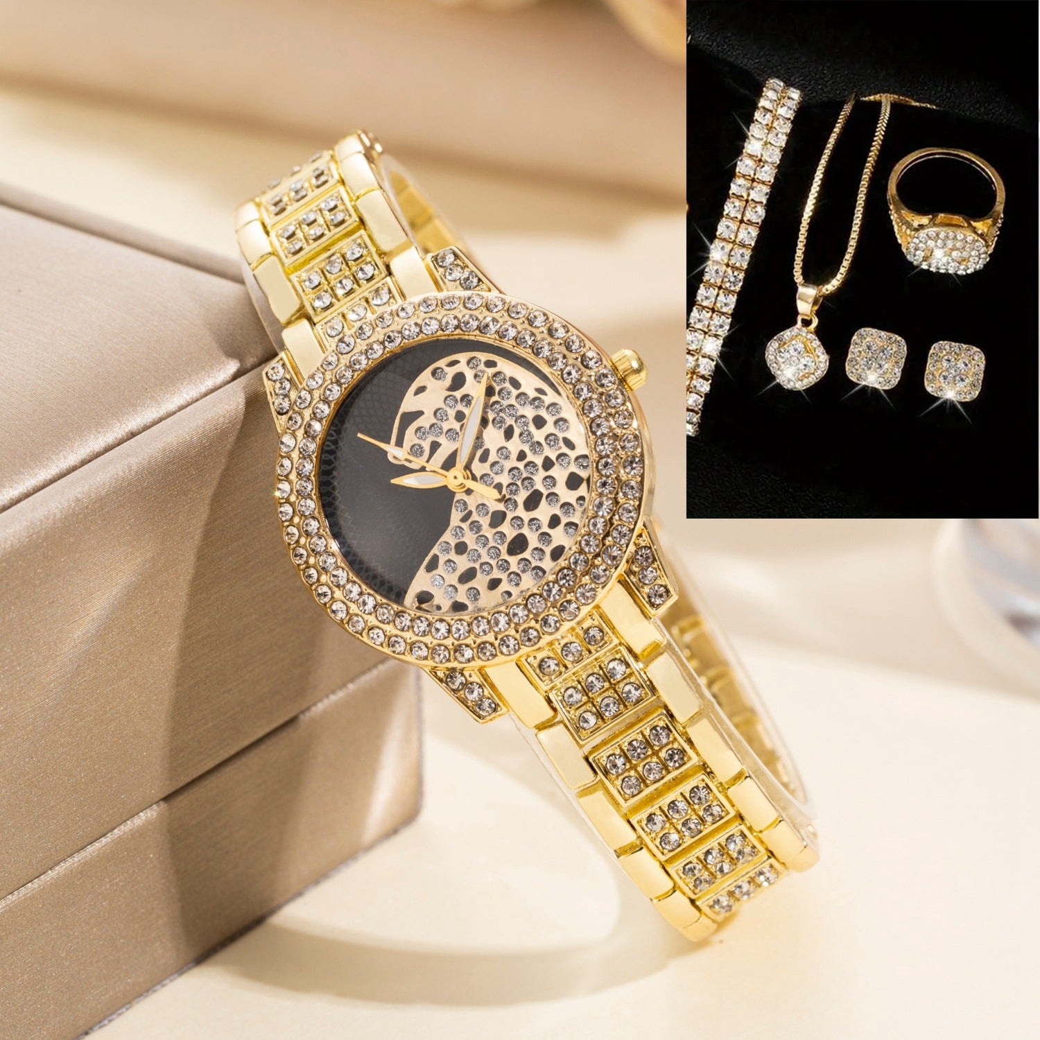Odette Wild Print Watch Elodie