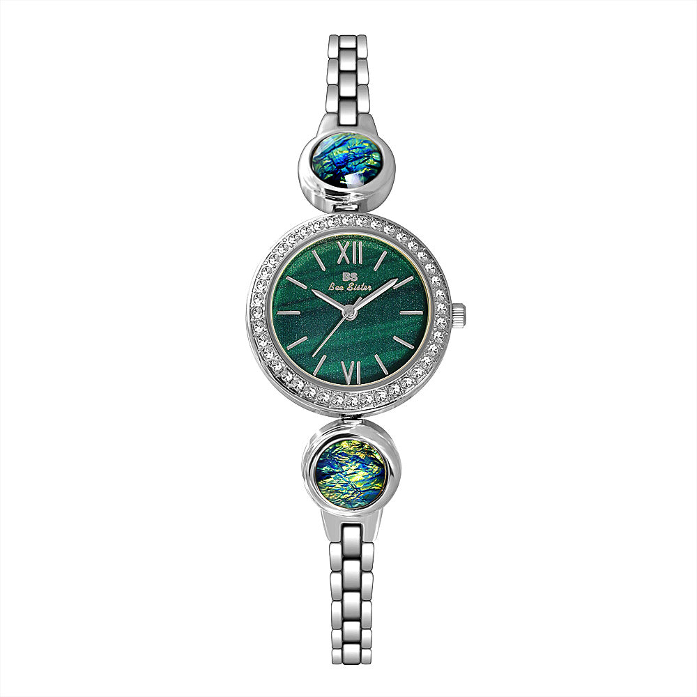 Marguerite Emerald Accent Watch Elodie