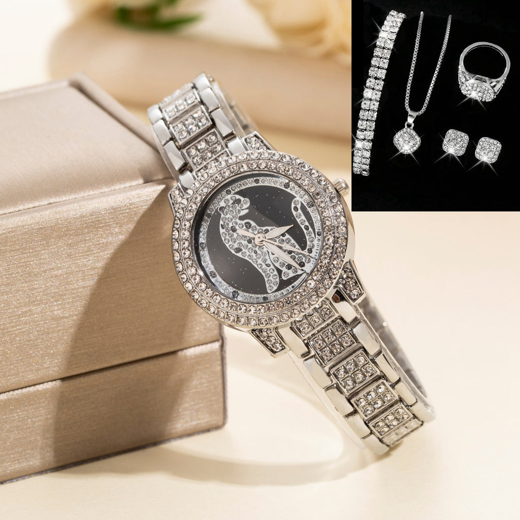 Odette Wild Print Watch Elodie