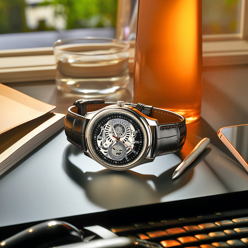 Obsidian Heritage Chronograph Watch Binlihuan