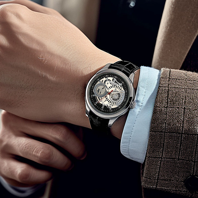 Obsidian Heritage Chronograph Watch Binlihuan