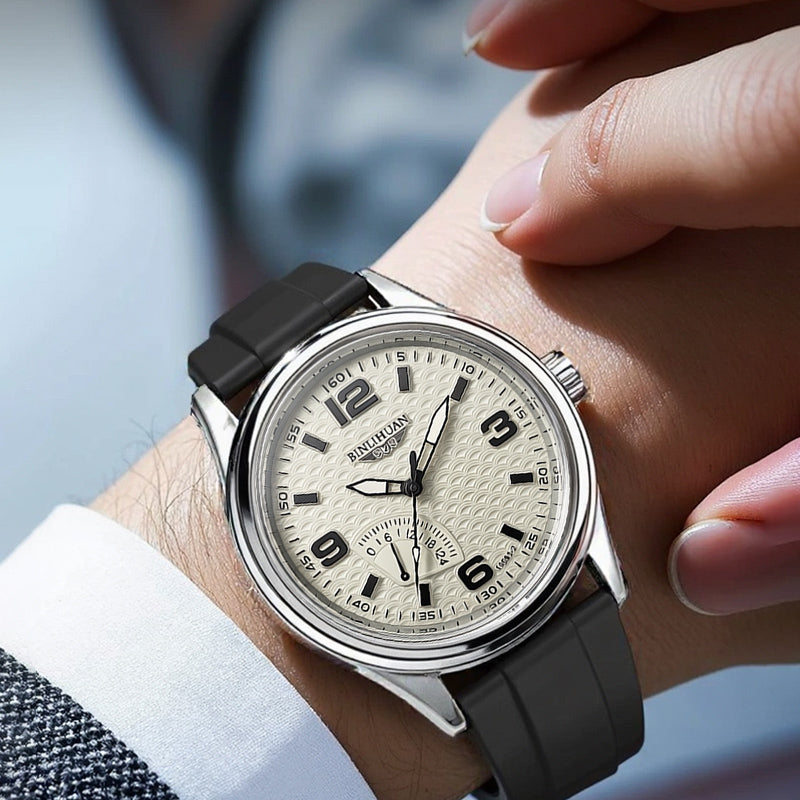 Meridian Noir Chronograph Watch Binlihuan