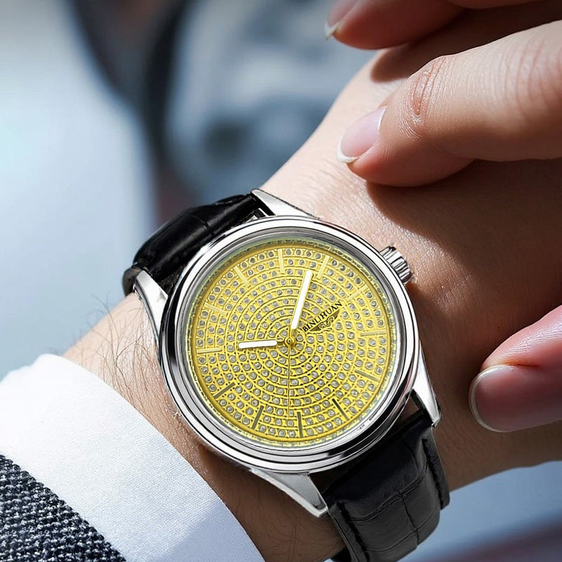 Monarch Noir Chronograph Watch Binlihuan