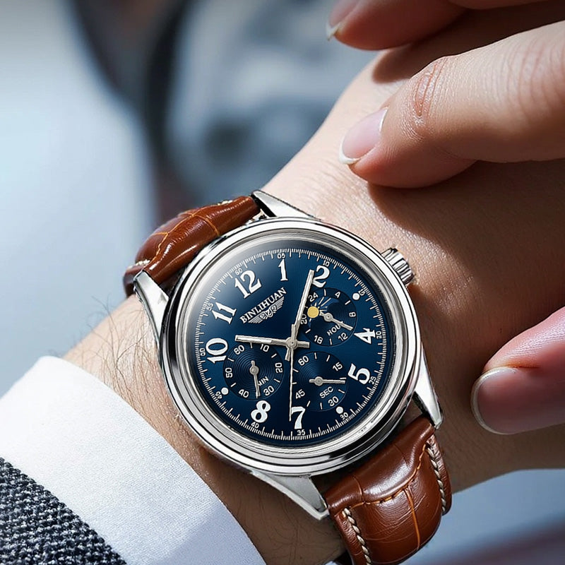 Regalia Platinum Chronograph Watch Binlihuan