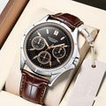 Sapphire Crest Chronograph Watch - men's watches, men's classic watches | New Jersey UK