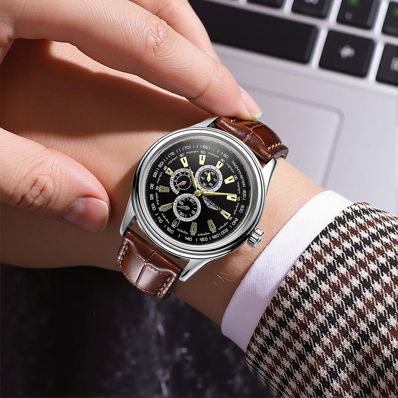 Argent Heritage Chronograph Watch Binlihuan