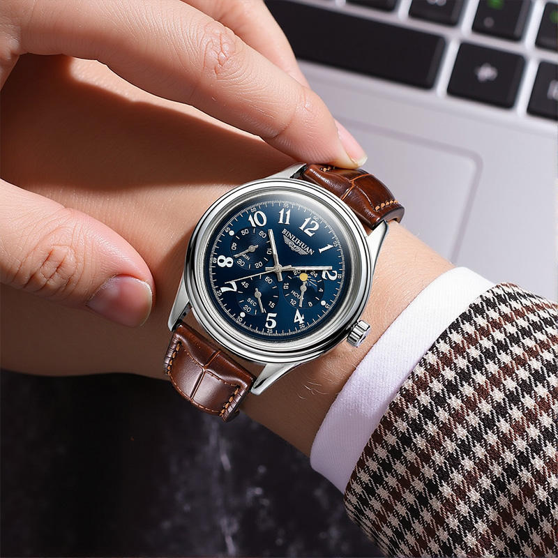 Regalia Platinum Chronograph Watch Binlihuan