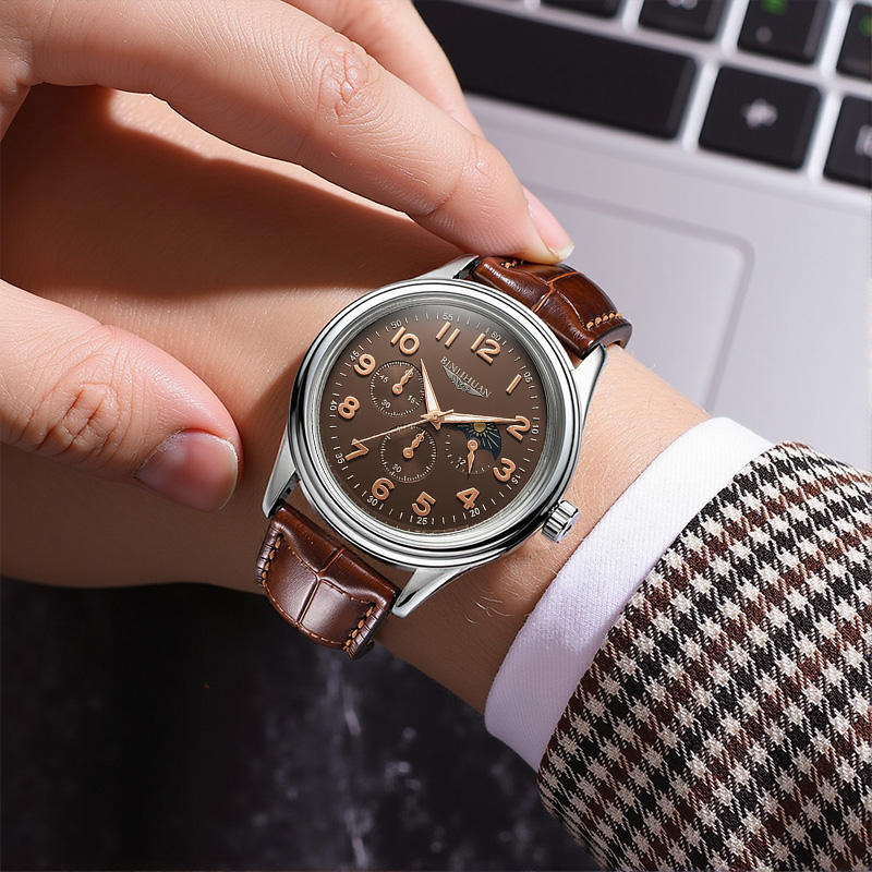 Crimson Elite Chronograph Watch Binlihuan