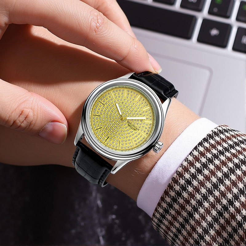 Monarch Noir Chronograph Watch Binlihuan