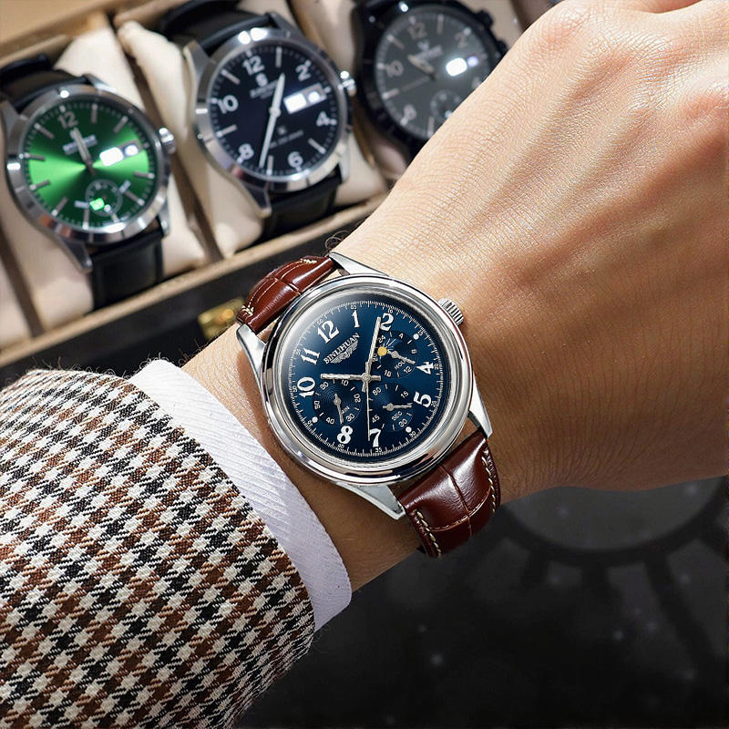 Regalia Platinum Chronograph Watch Binlihuan