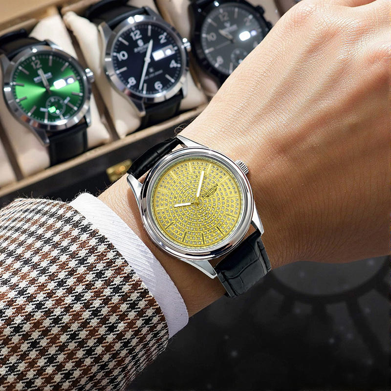 Monarch Noir Chronograph Watch Binlihuan