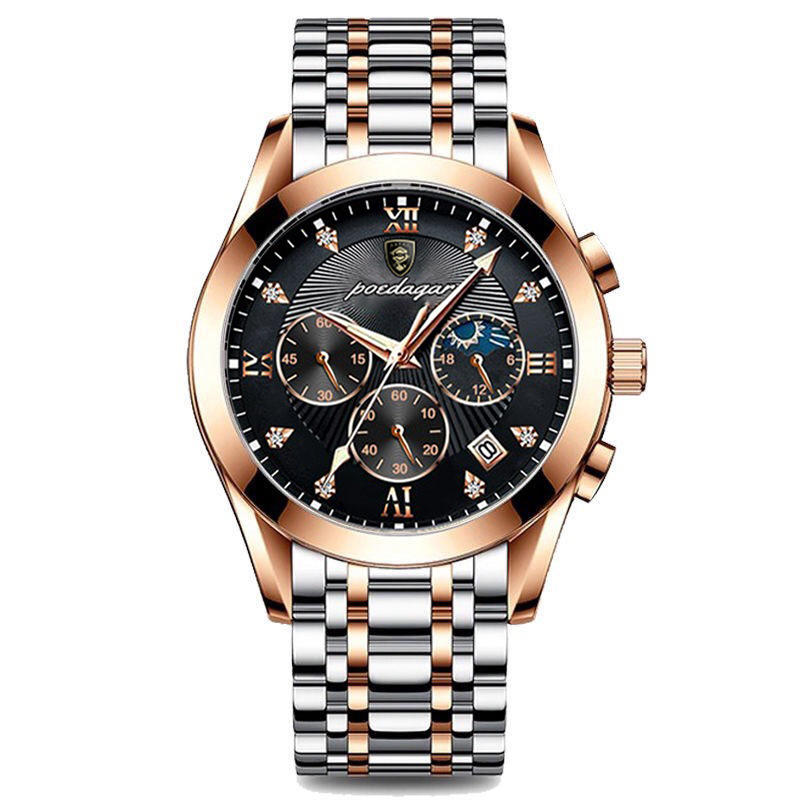 Ashford Rose Gold Moonphase Watch Poedagar