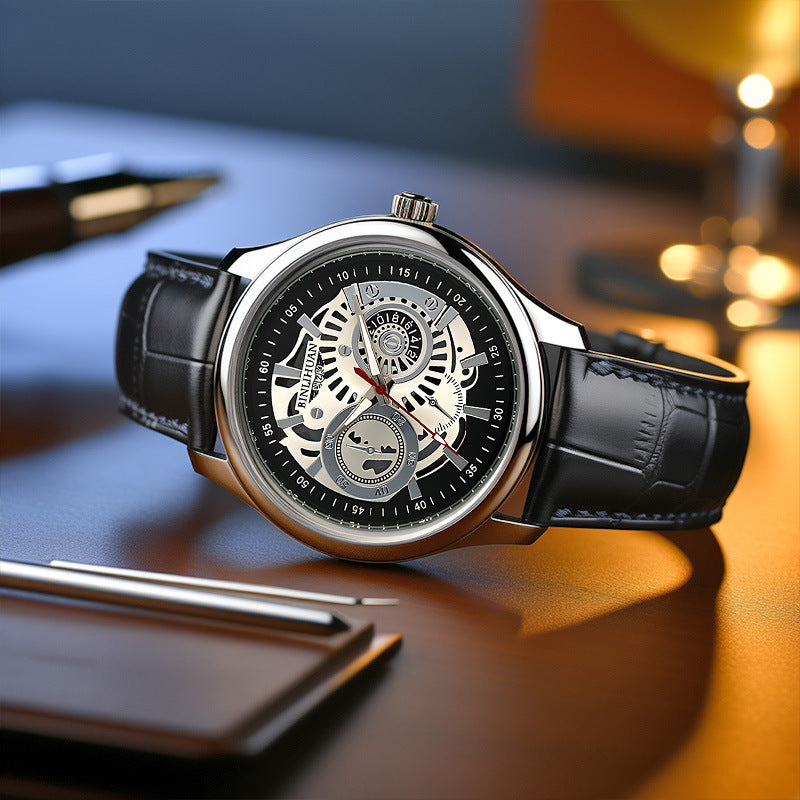 Obsidian Heritage Chronograph Watch Binlihuan