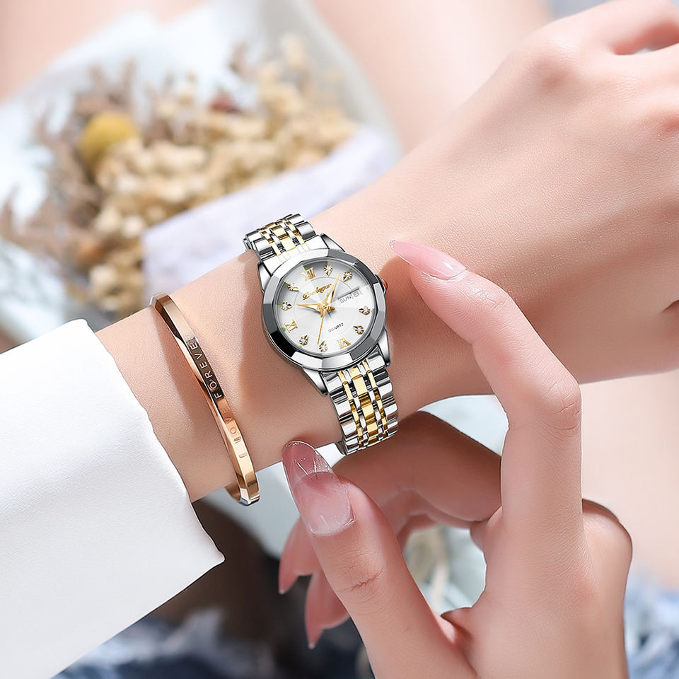 Beatrix Steel Watch Poedagar