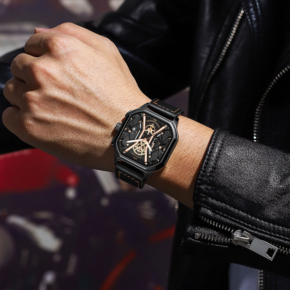 Ironclad Skeleton Watch Poedagar