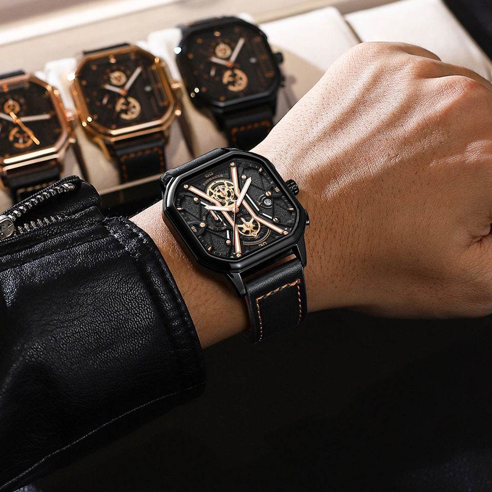 Ironclad Skeleton Watch Poedagar