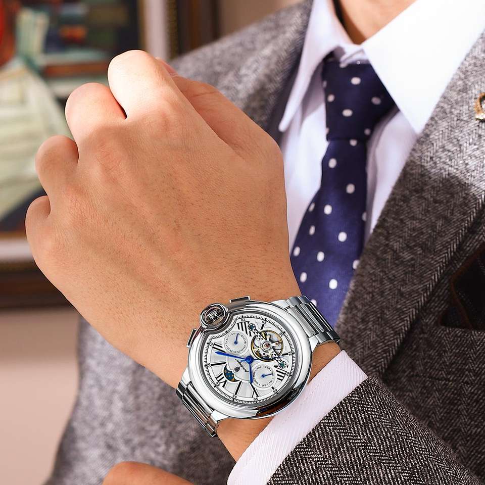 Horizon Moonphase Automatic Watch Poedagar