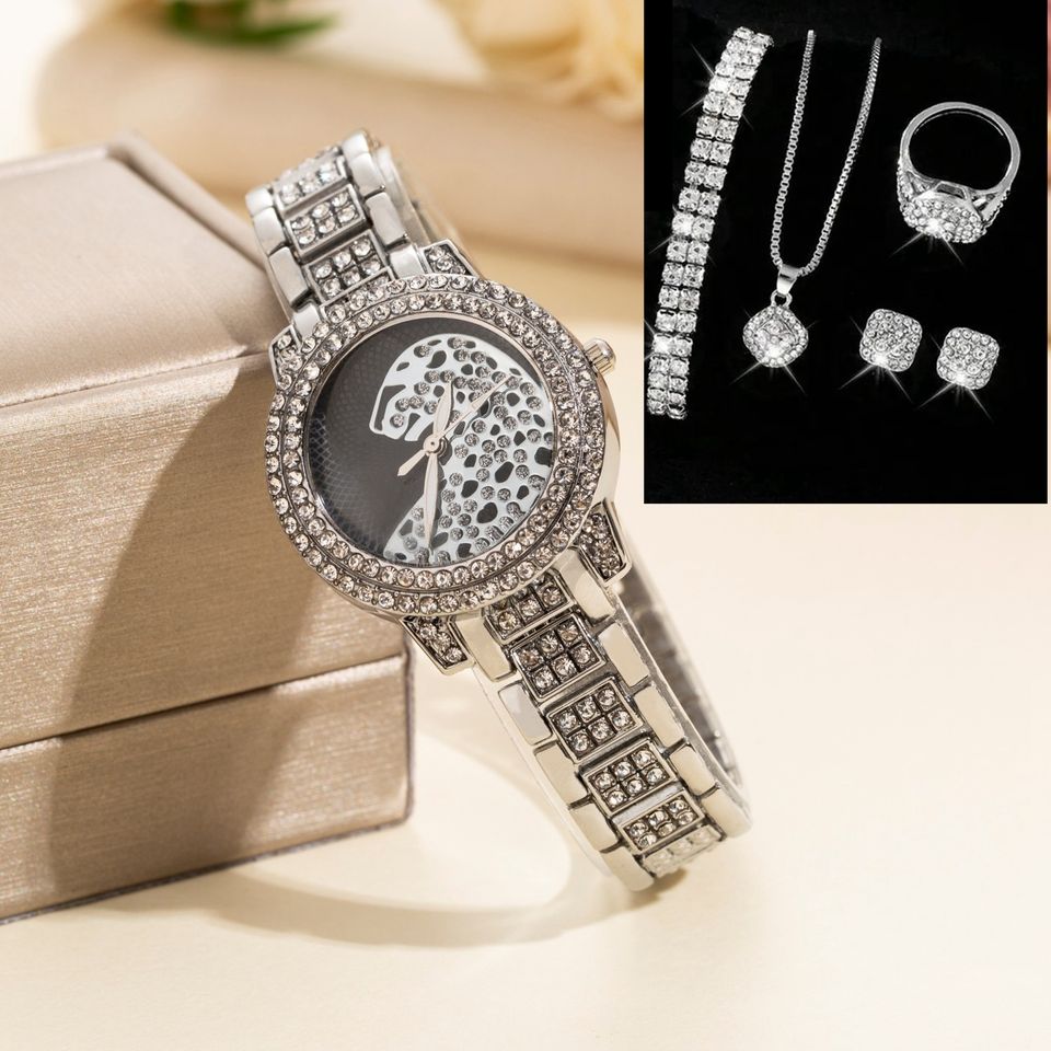 Odette Wild Print Watch Elodie