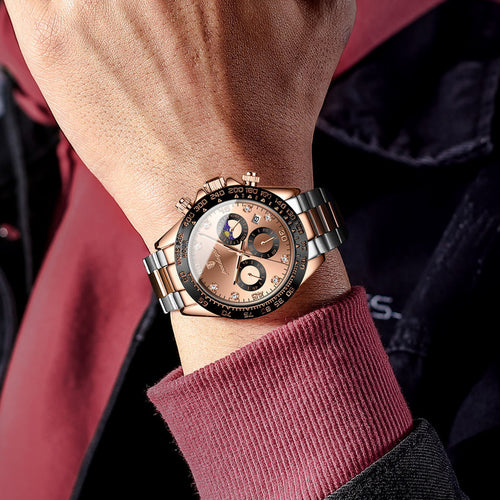 Sutherland Diamond Chronograph Watch Poedagar