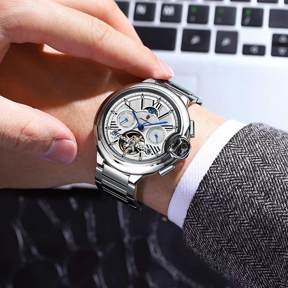 Horizon Moonphase Automatic Watch Poedagar
