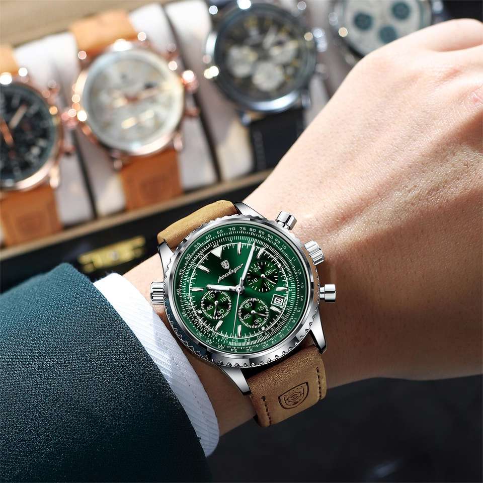 Prescott Leather Watch Poedagar