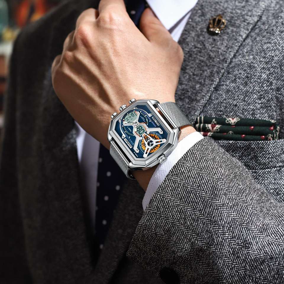 Vertex Dual-Time Watch Poedagar