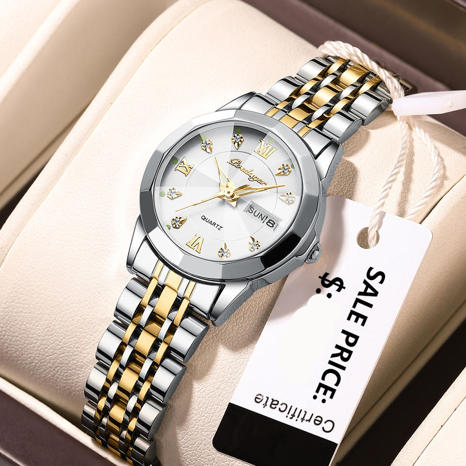 Beatrix Steel Watch - women's watches, women's classic watches | New Jersey UK