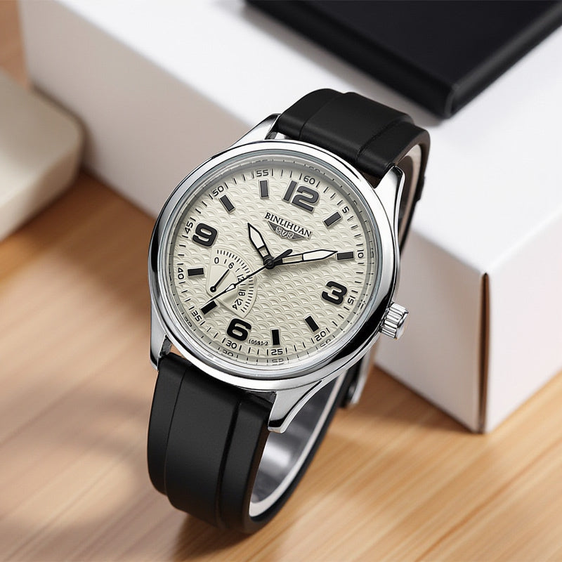 Meridian Noir Chronograph Watch Binlihuan